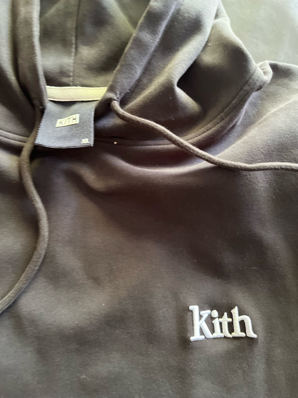 Kith Compact Knit Hoodie in Brown - Picture 2 of 3